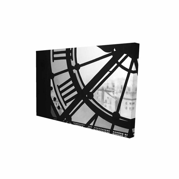 Begin Home Decor 20 x 30 in. Clock At The Orsay Museum-Print on Canvas 2080-2030-MI67